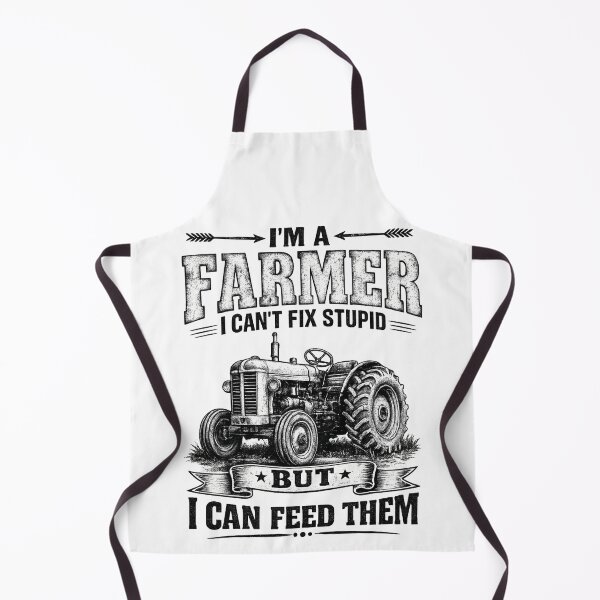 Item preview, Funny Farmer Saying Tractor Graphic I’m A Farmer I Can’t Fix Stupid But I Can Feed Them Rural Agriculture Humor designed and sold by Maravillio.