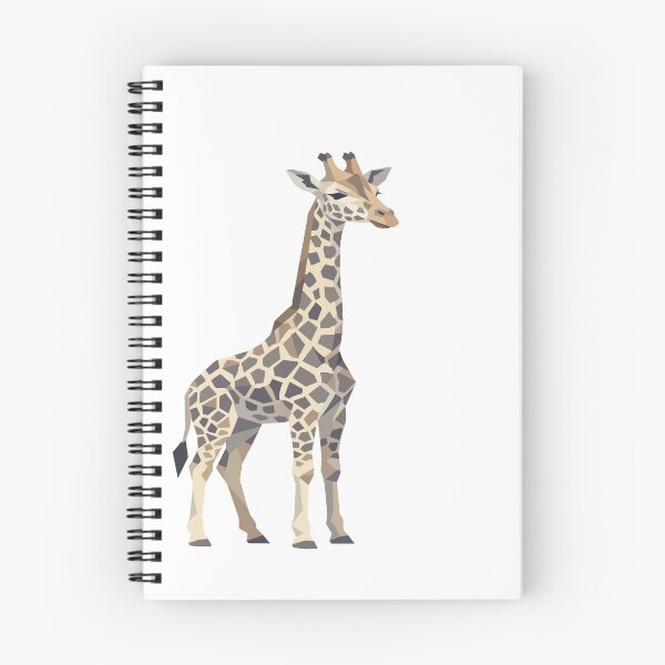Item preview, Majestic Giraffe Low Poly Geometric Safari Wildlife Art designed and sold by BoyleDesignShop.