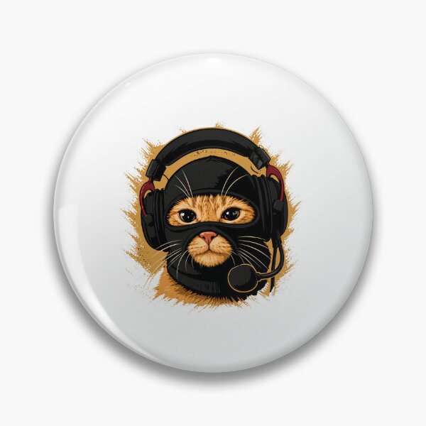 Item preview, Ninja Gamer Cat designed and sold by McPurrface.