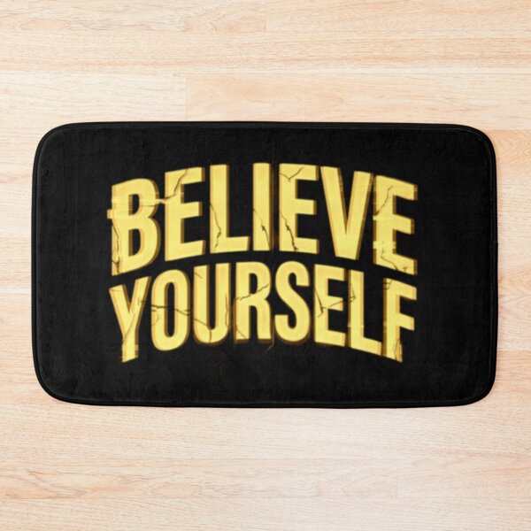 Item preview, Believe Yourself Glitch Aesthetic Tee – Cyberpunk Motivation Streetwear designed and sold by No Excuses .