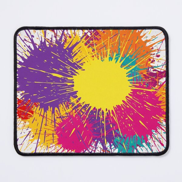 Item preview, Vibrant Color Burst Paint Splash Abstract Design designed and sold by PixorStudio.