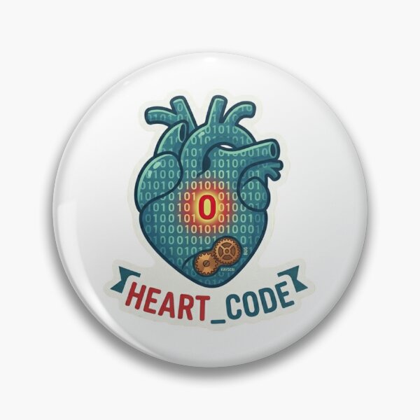 Item preview, Binary Heart Code Software Engineer Tech Passion designed and sold by AkDesign022.