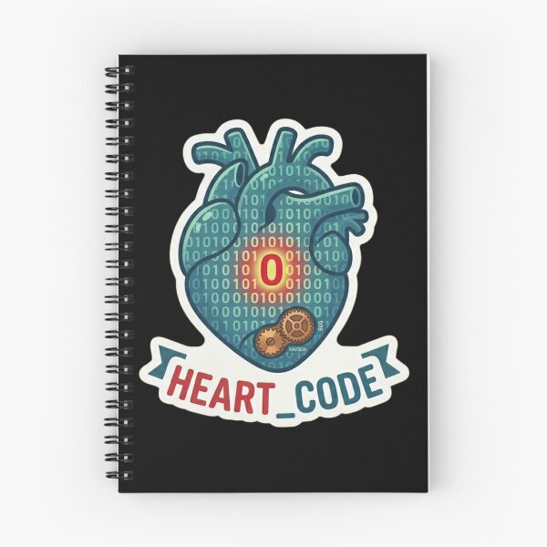 Item preview, Binary Heart Code Software Engineer Tech Passion designed and sold by AkDesign022.