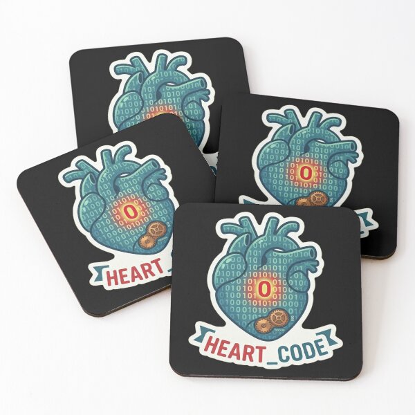 Item preview, Binary Heart Code Software Engineer Tech Passion designed and sold by AkDesign022.