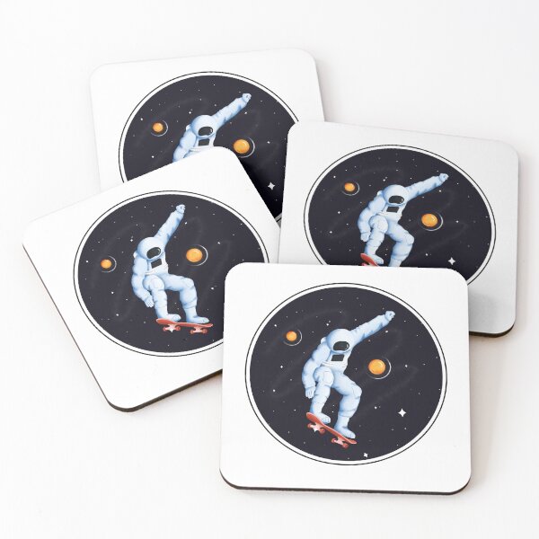 Item preview, Camiseta de astronauta patinador designed and sold by RKDesignVault99.