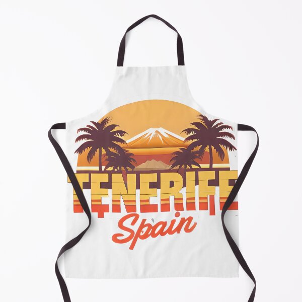 Item preview, Vintage Tenerife Spain Retro Travel Beach and Volcano designed and sold by Alldesign10.