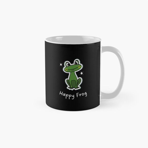 Aperçu de l'œuvre Happy Frog Cute Cartoon Kawaii Animal Design créée et vendue par PatrickWill22.