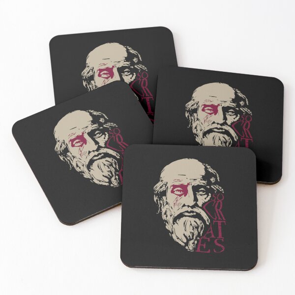 Item preview, Socrates – Minimal Philosophy Portrait designed and sold by zoliartdesign.