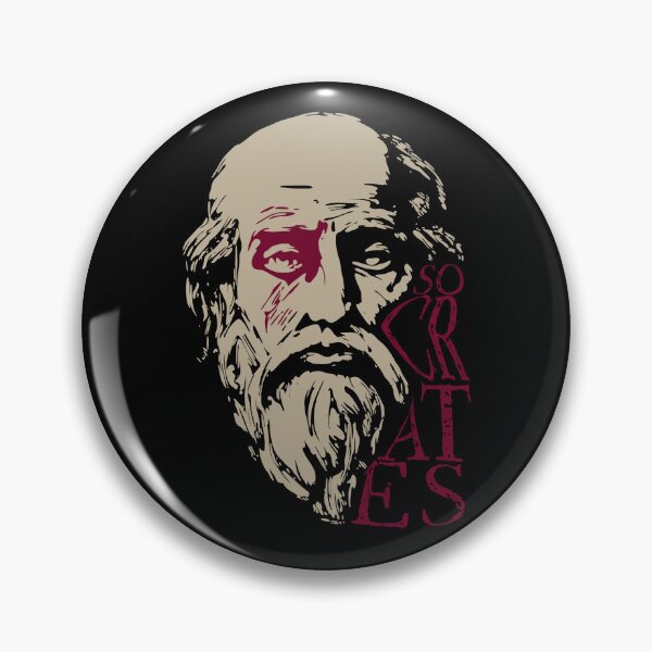 Item preview, Socrates – Minimal Philosophy Portrait designed and sold by zoliartdesign.