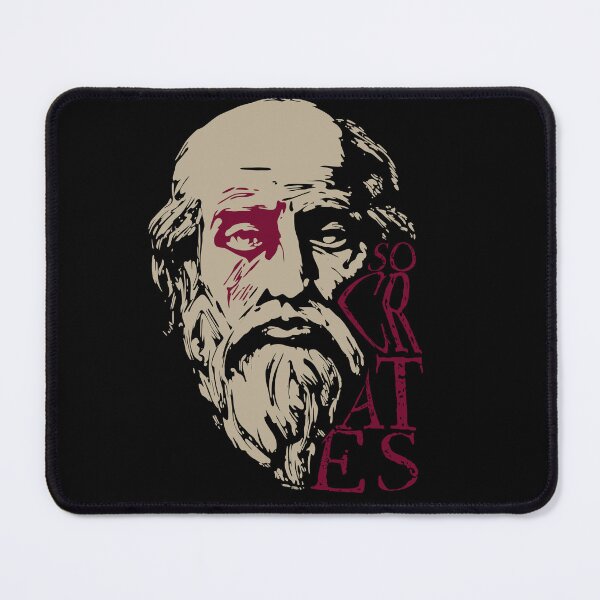 Item preview, Socrates – Minimal Philosophy Portrait designed and sold by zoliartdesign.