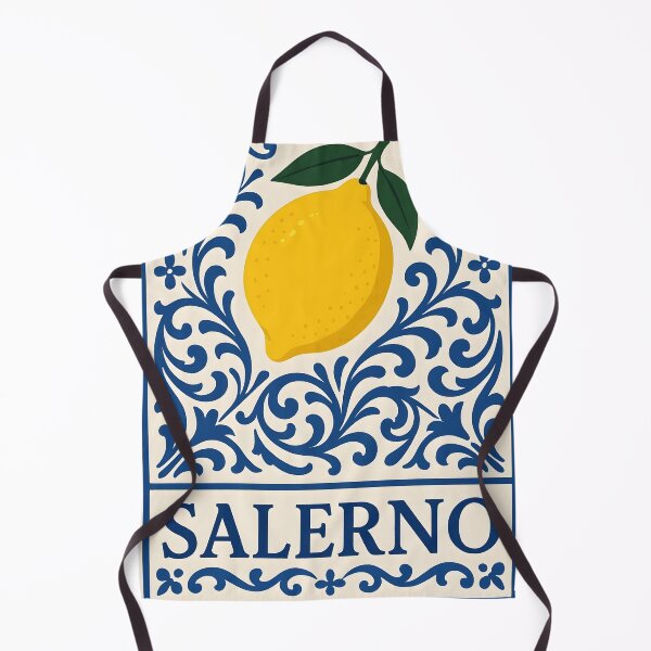 Item preview, Salerno Amalfi Coast – Italian Lemon Tile Pattern Styled Design designed and sold by EmeraldeaArt.