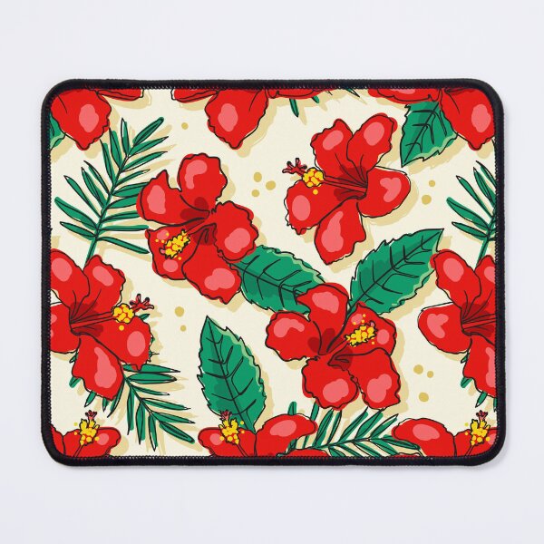 Item preview, Hibiscus Flower Pattern – Tropical Flowers Aesthetic, Floral Island Flowers, Hawaiian Botanical Design designed and sold by trendieprints.