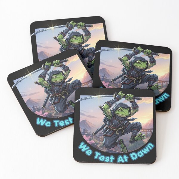 Item preview, Ninja Frog - We Test At Dawn designed and sold by MikesLab.
