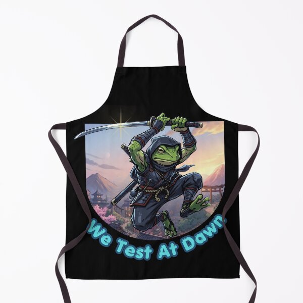 Item preview, Ninja Frog - We Test At Dawn designed and sold by MikesLab.