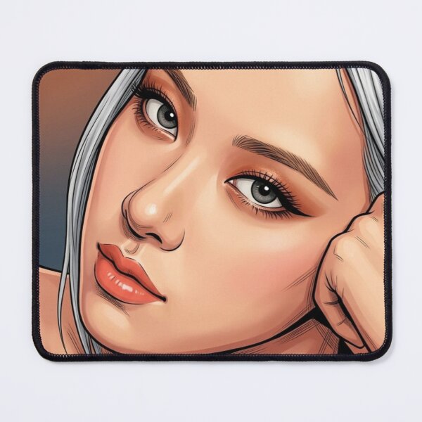 Item preview, BlackPink Rose Grey Stare Kpop Pop Music Idol Lgbtq+  designed and sold by Mind Space.