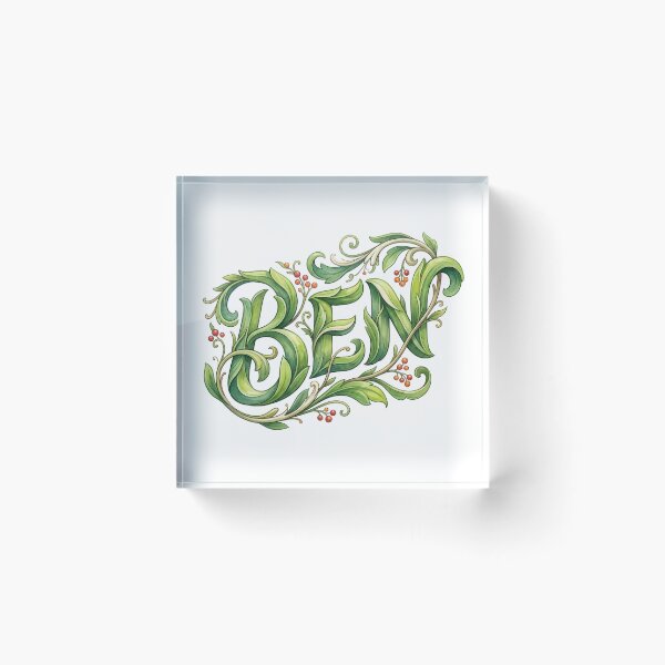 Item preview, Ben Name Vintage Text Style Design 04 designed and sold by cj-digital.