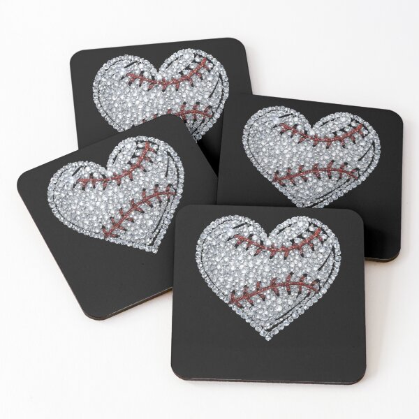 Item preview,   Baseball Mom Tshirt love Baseball Shirts Women Baseball -Gifts Baseball- Heart Graphic Tee Game Day Gifts Funny Short Sleeve Tops designed and sold by pigeon-blue.
