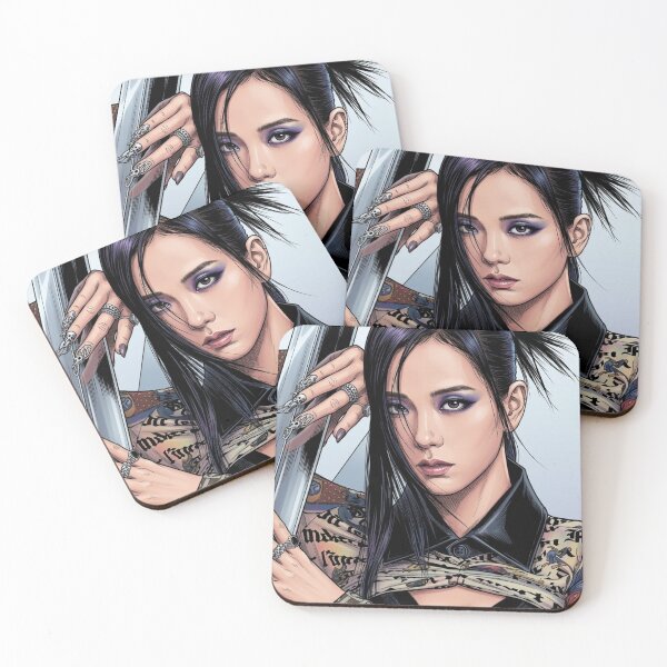Item preview, BlackPink Jisoo Darker Vibe Kpop Pop Music Idol Lgbtq+  designed and sold by Mind Space.