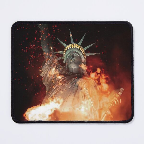 Item preview, Statue of Liberty on Fire designed and sold by MorningFive.
