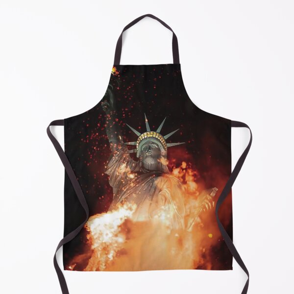 Item preview, Statue of Liberty on Fire designed and sold by MorningFive.