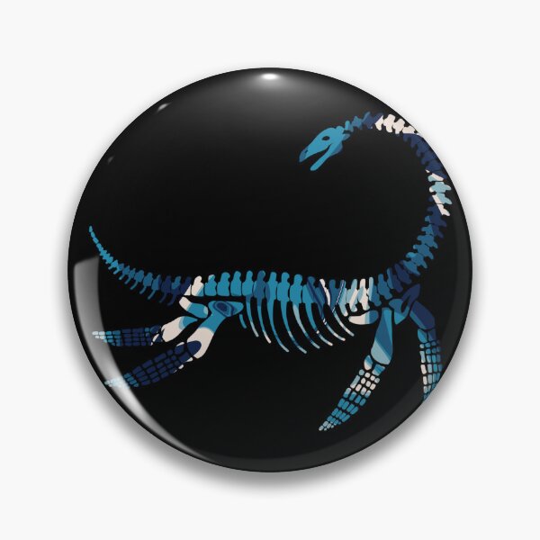 Item preview, Marbled Plesiosaurus Fossil Skeleton designed and sold by MirandaFreezie.