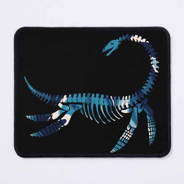 Item preview, Marbled Plesiosaurus Fossil Skeleton designed and sold by MirandaFreezie.