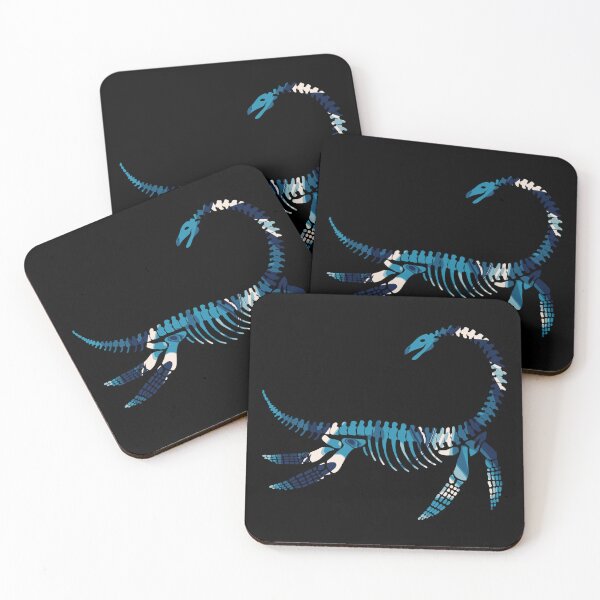 Item preview, Marbled Plesiosaurus Fossil Skeleton designed and sold by MirandaFreezie.