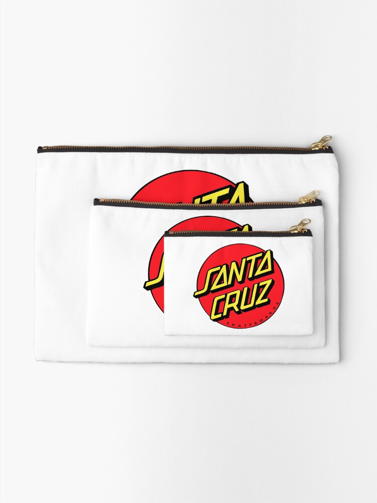 Thumbnail 2 of 4, Zipper Pouch, Santa Cruz designed and sold by blacksnowcomics.
