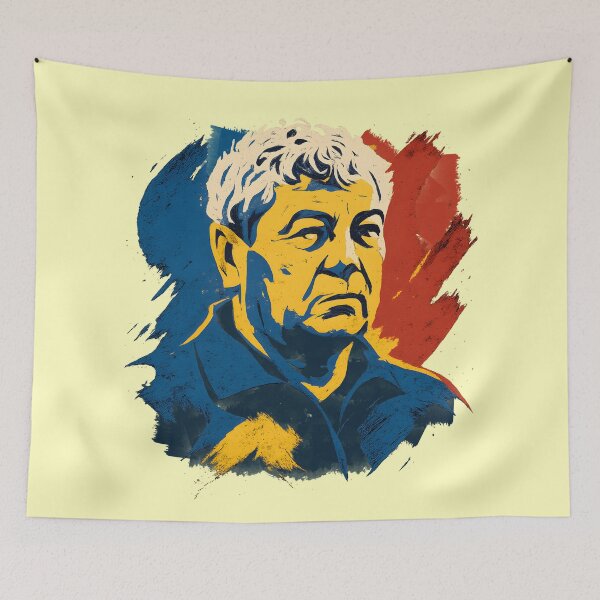 Item preview, Mircea Lucescu Football Coach Tribute Design designed and sold by FrescoDesign.