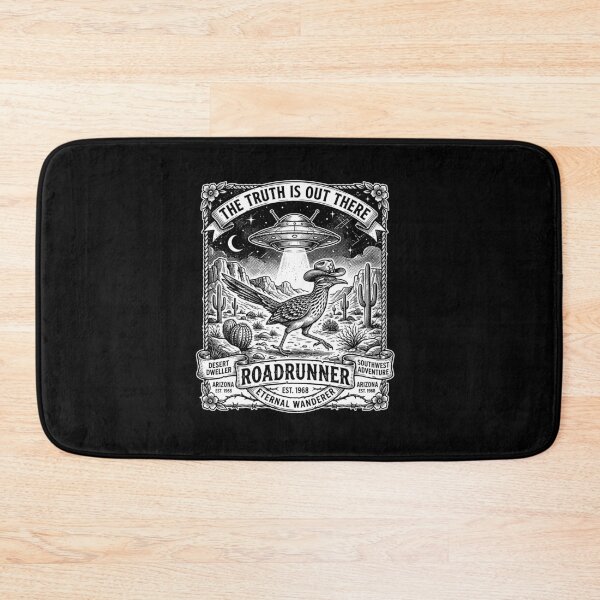 Item preview, Roadrunner Desert Dweller Arizona UFO Southwest Adventure Cowboy Bird designed and sold by graphixpolash.