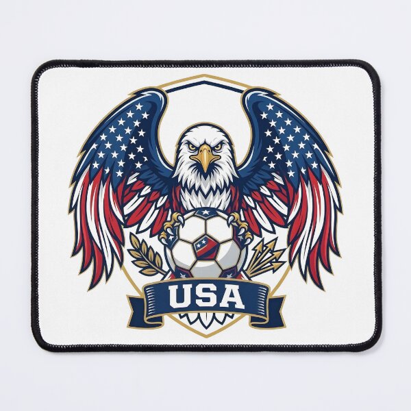 Item preview, USA Eagle Soccer Emblem designed and sold by Art Intelligence.