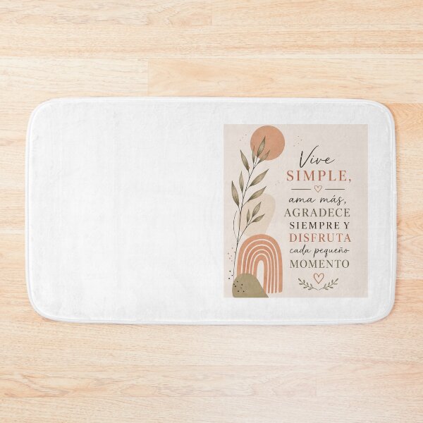 Item preview, Simple Living Boho Quote  designed and sold by Tienda-Vane.