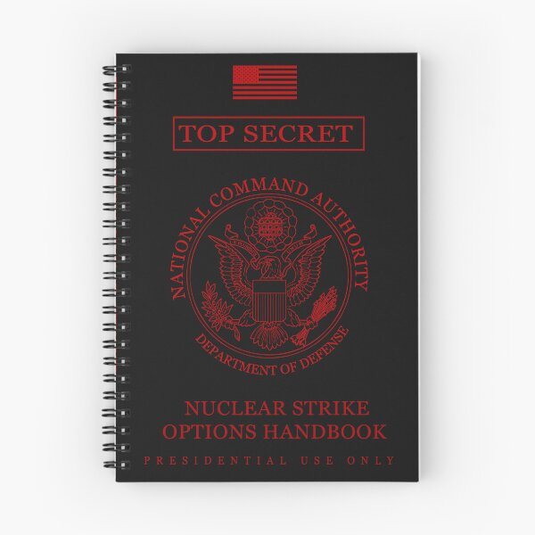 Item preview, National Command Authority - Nuclear Strike Options Handbook (Replica) designed and sold by RealPilotDesign.