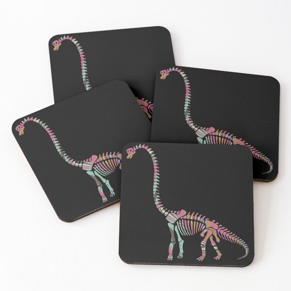 Item preview, Marbled Brachiosaurus Fossil Skeleton designed and sold by MirandaFreezie.