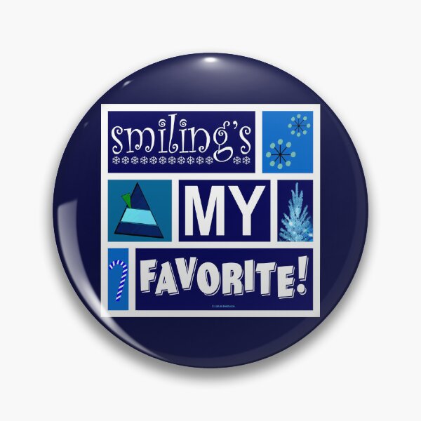 Item preview, Smiling's My Favorite Blue designed and sold by Normbot2000.