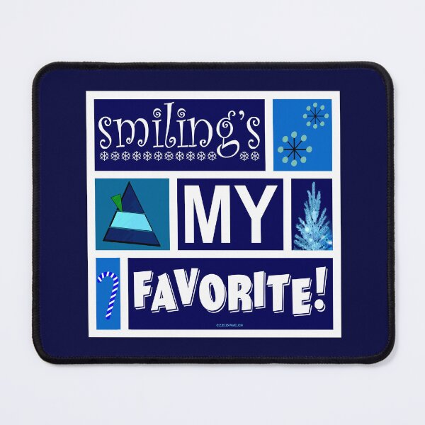 Item preview, Smiling's My Favorite Blue designed and sold by Normbot2000.