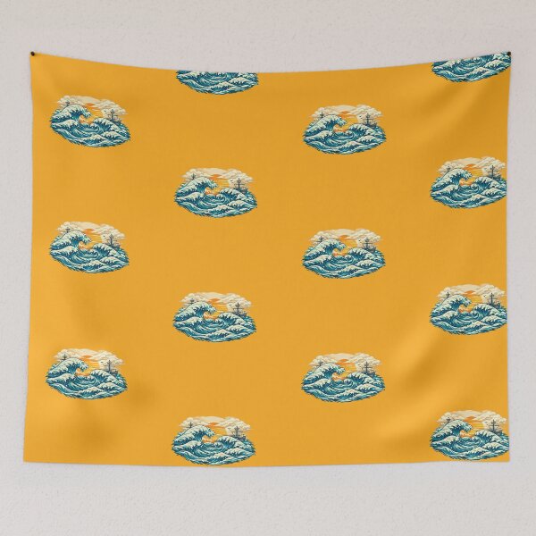 Item preview, Grand Line Wave Design  designed and sold by Moonshroomarts.