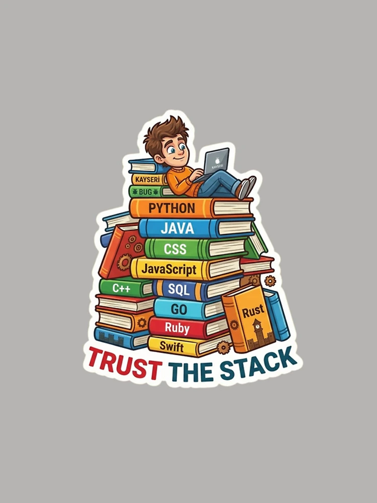 Thumbnail 4 of 4, iPhone Case, Trust The Stack Full Stack Developer Programming Languages designed and sold by AkDesign022.