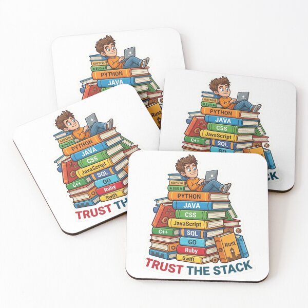 Item preview, Trust The Stack Full Stack Developer Programming Languages designed and sold by AkDesign022.