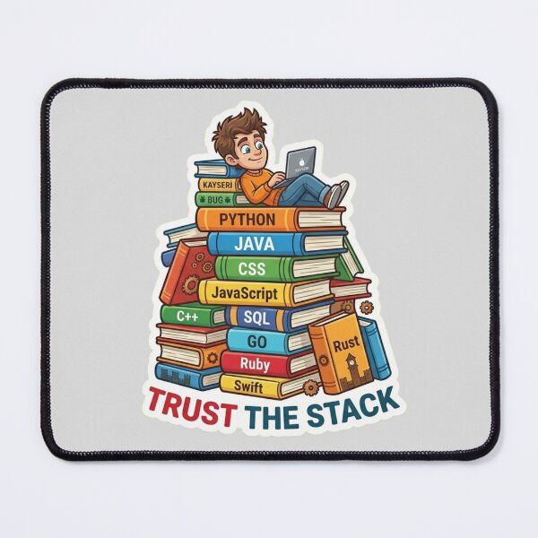 Item preview, Trust The Stack Full Stack Developer Programming Languages designed and sold by AkDesign022.