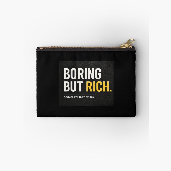 Item preview, Boring But Rich Minimalist Wealth Design designed and sold by Kupeliemre.