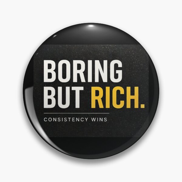 Item preview, Boring But Rich Minimalist Wealth Design designed and sold by Kupeliemre.