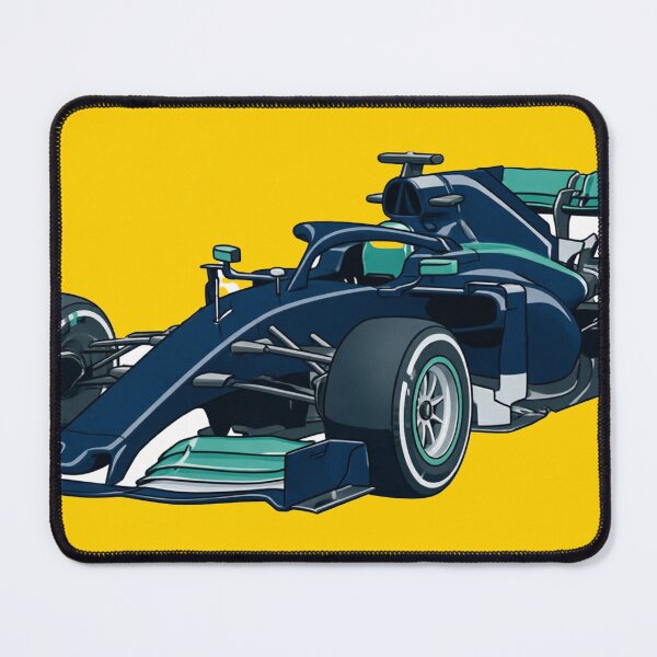 Item preview, Dark Ace — F1 Car Comic Style Illustration in Navy & Teal designed and sold by ticzla95.