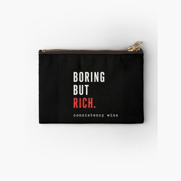 Item preview, Boring But Rich Minimalist Wealth Design designed and sold by Kupeliemre.