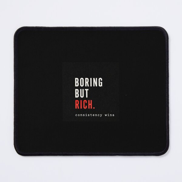 Item preview, Boring But Rich Minimalist Wealth Design designed and sold by Kupeliemre.