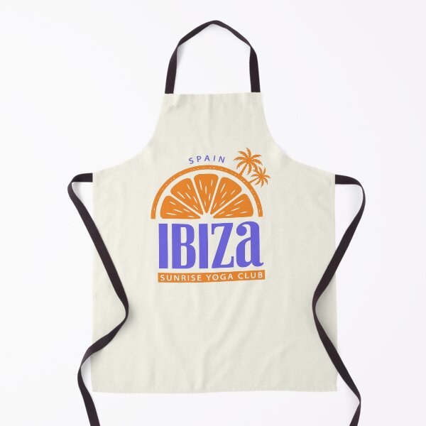 Item preview, Ibiza Sunrise Yoga Club Spain Retro Orange Design designed and sold by LinaValearte.
