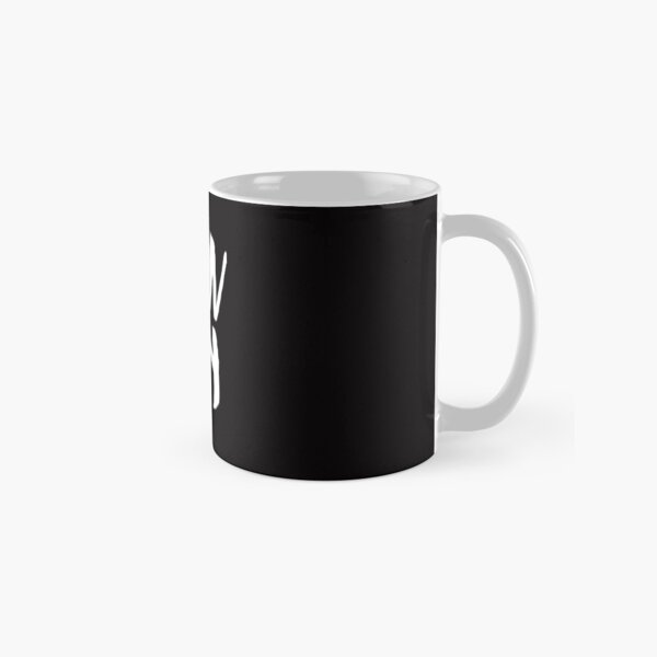 Hungry White Classic Mug