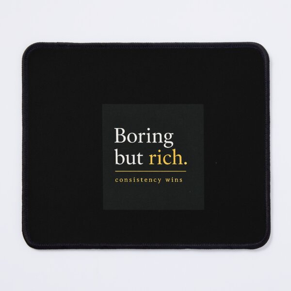 Item preview, Boring But Rich Minimalist Wealth Design designed and sold by Kupeliemre.