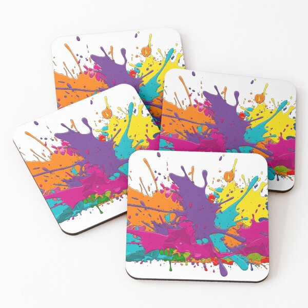 Item preview, Colorful Paint Splash Abstract Explosion designed and sold by PixorStudio.