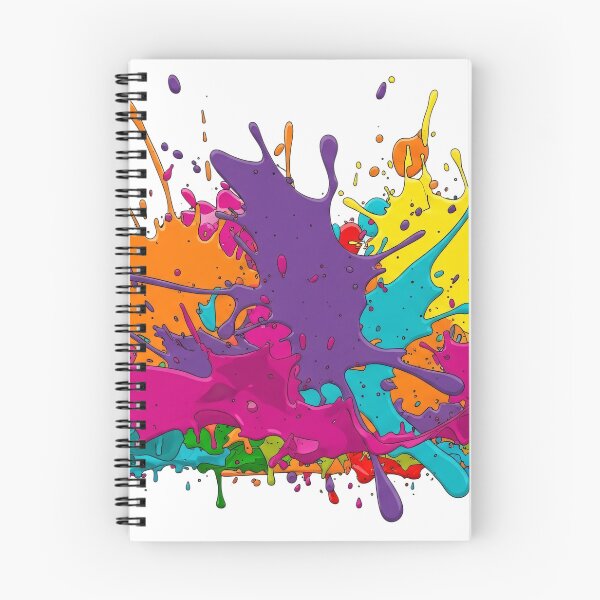 Item preview, Colorful Paint Splash Abstract Explosion designed and sold by PixorStudio.